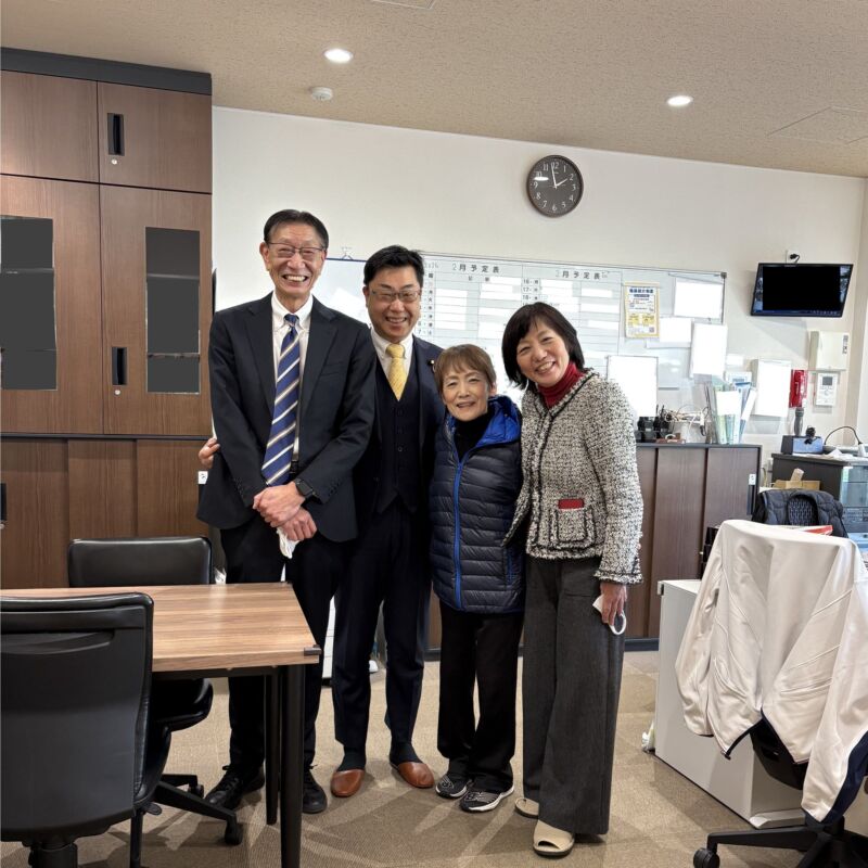 Image for the Tweet beginning: 1月14日に社会福祉法人悠生会の幼老共生の取り組みに大感動して、大野城市の堤かなめ市長さんとお伺いしました。
市長さん、お忙しいのに、日程調整を有難うございました。 