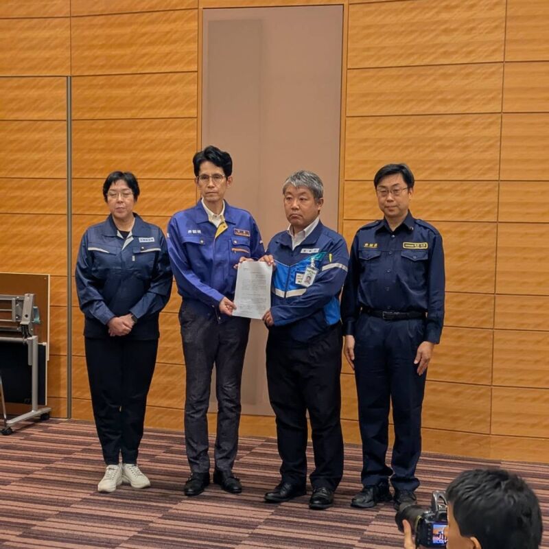 Image for the Tweet beginning: 令和8年熊本地震に関する3党合同政府ヒアリング。
#窪田哲也 議員が現地からお声を届けて下さいました。
中道・立憲・公明の令和8年熊本地震災害対策本部長が、政府に対して第一弾の申し入れを行いました。 